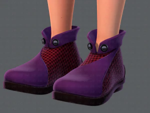 base girlv06 abbigliamento v01 Modello 3D