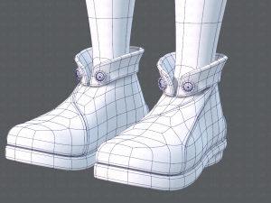 base girlv06 clothing v01 3D Модель
