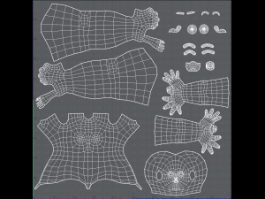 base girlv06 clothing v01 3D Модель