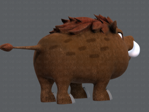 boar v02 3D मॉडल