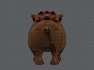boar v02 3D मॉडल