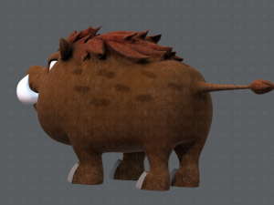 boar v02 3D मॉडल