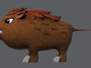 кабан v02 3D Модель