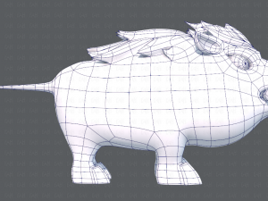 boar v02 3D मॉडल
