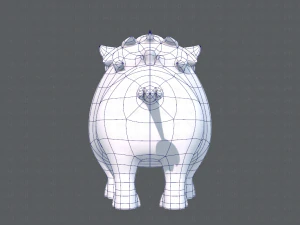 кабан v02 3D Модель