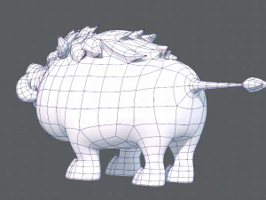 кабан v02 3D Модель