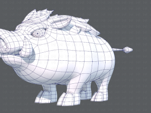 boar v02 3D मॉडल