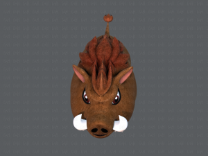 boar v02 3D मॉडल