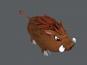 boar v02 3D मॉडल