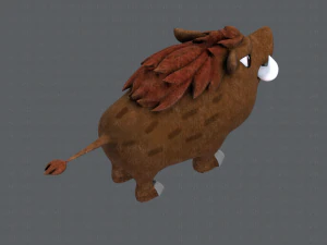 кабан v02 3D Модель