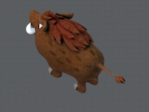 кабан v02 3D Модель