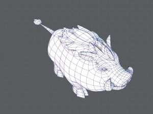 boar v02 3D मॉडल