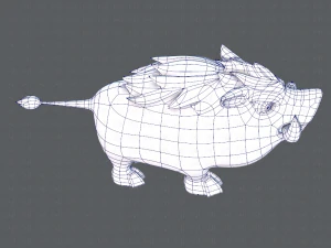 кабан v02 3D Модель
