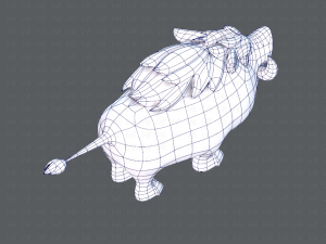 boar v02 3D मॉडल