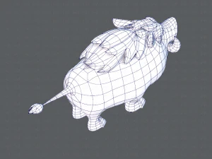 кабан v02 3D Модель