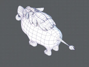 кабан v02 3D Модель