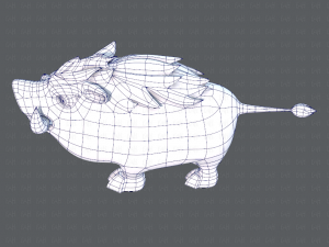 boar v02 3D मॉडल