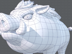 boar v02 3D मॉडल