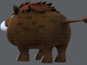 кабан v02 3D Модель