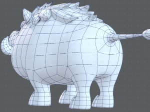 boar v02 3D मॉडल