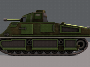 tank v01 Modello 3D