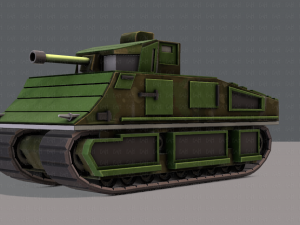 tank v01 Modello 3D