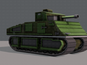 tank v01 Modello 3D