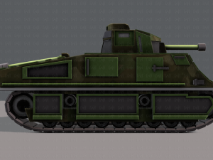 tank v01 Modello 3D