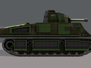 टैंक v01 3D मॉडल