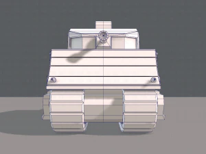 टैंक v01 3D मॉडल