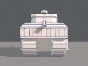 tank v01 Modello 3D