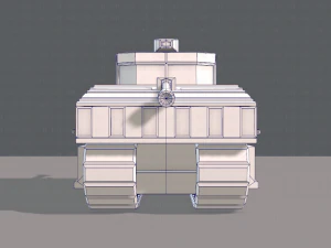 टैंक v01 3D मॉडल