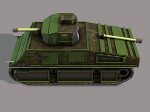 tank v01 Modello 3D