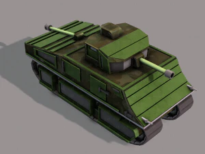 टैंक v01 3D मॉडल