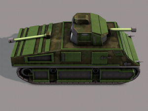 tank v01 Modello 3D