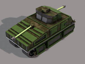 tank v01 Modello 3D