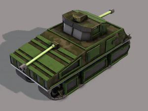 टैंक v01 3D मॉडल