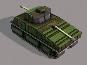 tank v01 Modello 3D