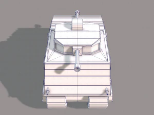 टैंक v01 3D मॉडल