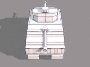 टैंक v01 3D मॉडल