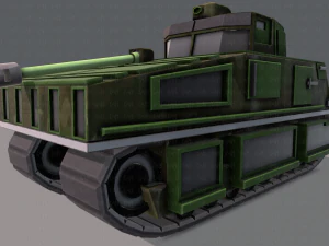 टैंक v01 3D मॉडल