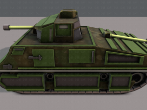 tank v01 Modello 3D