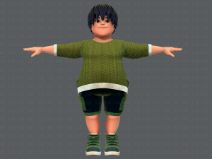 Base manv08 clothing v01 3D Model