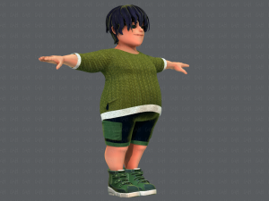 Base manv08 clothing v01 3D Model