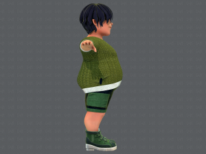 Base manv08 clothing v01 3D Model
