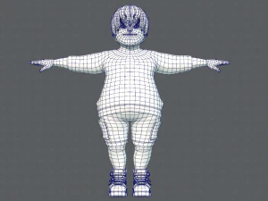 Base manv08 clothing v01 3D Model