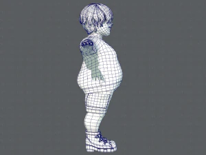 Base manv08 clothing v01 3D Model