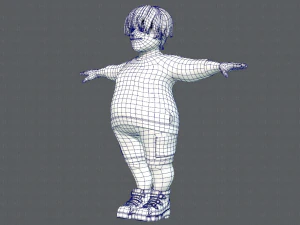 Base manv08 clothing v01 3D Model