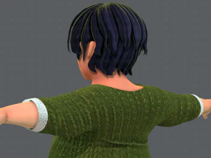 Base manv08 clothing v01 3D Model