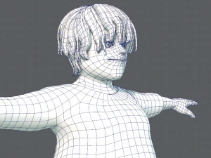 Base manv08 clothing v01 3D Model